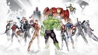 Komar Vlies Fototapete Avengers Unite 500 x 280 cm