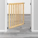 reer Treppenschutzgitter Basic zum schrauben Holz 65,5 - 106 cm