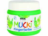 Kreul Mucki Fingerfarbe grün 150 ml GLO663151650