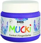 Kreul Mucki Funkel-Fingerfarbe zauberlila 150 ml