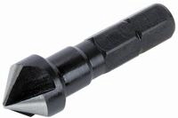 Wolfcraft Senker &Oslash; 10 mm HSS Sechskantschaft 3 Schneiden