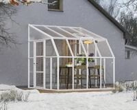 Canopia Gew&auml;chshaus Sun Room PVC wei&szlig; 322 x 257 cm