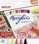 edding 5000 Acrylmarker breit 5er Set neon 5 - 10 mm