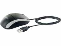 Schwaiger Optische Maus schwarz kabelgebunden, USB 2.0 A GLO697560412