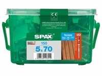 Spax Terrassenschrauben 5.0 x 70 mm TX 25 - 150 Stk.