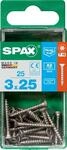 Spax Universalschrauben 3.0 x 25 mm TX 10 - 25 St&uuml;ck Edelstahl