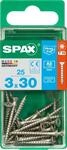 Spax Universalschrauben 3.0 x 30 mm TX 10 - 25 St&uuml;ck Edelstahl