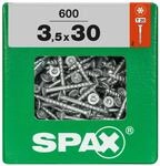 Spax Universalschrauben 3.5 x 30 mm TX 20 - 600 Stk.