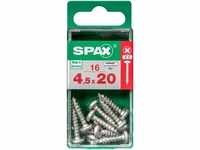 Spax Universalschrauben 4.5 x 20 mm TX 20 - 16 Stk. GLO763031630
