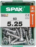 Spax Universalschrauben 5.0 x 25 mm TX 20 - 60 Stk.