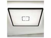 Briloner Slim LED Panel Free schwarz 42x 42 cm mit Backlight-Effekt