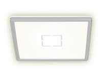 Briloner Slim LED Panel Free silber 29,3 x 29,3 cm mit Backlight-Effekt