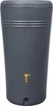 4rain Regenspeicher Azura 2in1 230 L grau mit Pflanzschale