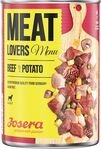 Josera Meat Lovers Hundenassfutter Adult 400 g Rind & Kartoffeln