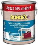 Bondex Wetterschutzfarbe purpurrot 3 L