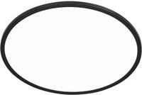 Briloner LED Panel Slim &Oslash; 48 cm, schwarz, utraflach
