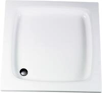 Schulte Sch&uuml;rze f&uuml;r Duschwanne 90 x 90 cm alpinwei&szlig;