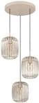 Eglo H&auml;ngeleuchte Romazzina sand rund 46 x 110 cm