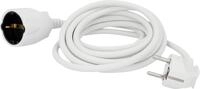 Unitec Verl&auml;ngerungskabel Innen 3 Meter H05VV-F3G1,5, wei&szlig;