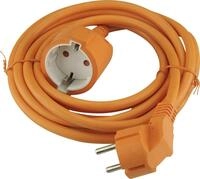 Unitec Verl&auml;ngerungskabel Innen 3 Meter H05VV-F3G1,5 , orange