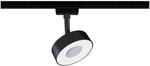 Paulmann LED-Leuchte URail 1er Schienenspot Circle schwarz matt dimmbar