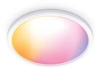 WIZ LED-Deckenleuchte SuperSlim 42 x 3,2 cm 22W warmwei&szlig; bis kaltwei&szlig; smart RGB