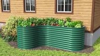 Vitavia Erweiterung Curve zu Hochbeet 858 80 x 86 cm seegras