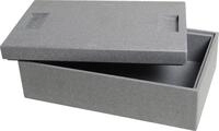 Climapor Thermobox inkl. Deckel - ca. 16,5 L, grau