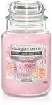 Yankee Candle Duftkerze Gro&szlig;es Glas Sugared Blossom 538 g, rosa