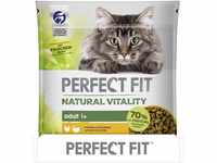 Perfect Fit Natural Vitality 1+ mit Huhn & Truthahn Katzenfutter 650g...