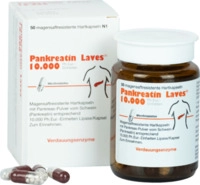 Laves-Arzneimittel GmbH Pankreatin Laves 10.000 Ph.Eur.-Einh.msr.Hartkaps. 50 St