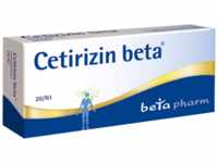 betapharm Arzneimittel GmbH Cetirizin beta Filmtabletten 20 St 02156870_DBA