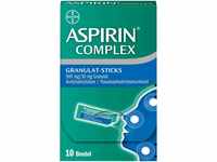 BAYER VITAL GMBH Aspirin Complex Granulat-Sticks 500 mg/30 mg Gran. 10 St