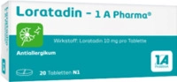 1 A Pharma GmbH Loratadin-1A Pharma Tabletten 20 St 01879106_DBA