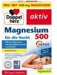 Queisser Pharma GmbH & Co. KG Doppelherz Magnesium 500 f&uuml;r die Nacht Tabletten 30 St