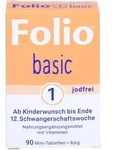 SteriPharm Pharmazeutische Produkte GmbH & Co. KG Folio 1 basic jodfrei Filmtabletten