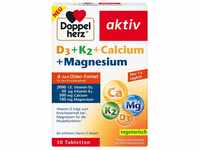 Queisser Pharma GmbH & Co. KG Doppelherz D3+K2+Calcium+Magnesium Tabletten 30 St