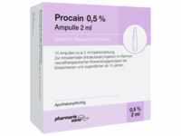 medphano Arzneimittel GmbH Procain pharmarissano 0,5% Inj.-Lsg.Ampullen 2 ml...