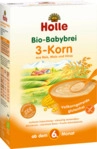 Holle baby food AG Holle Bio Babybrei 3 Korn 250 g 02909252_DBA