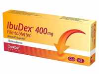 Dexcel Pharma GmbH Ibuprofen Ibudex 400 mg Filmtabletten 10 St 09294664_DBA