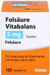 Blanco Pharma GmbH Fols&auml;ure Vitabalans 5 mg Tabletten 100 St 16777127_DBA