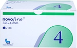 Novo Nordisk Pharma GmbH Novofine 4 mm Kan&uuml;len 0,23x0,25 mm 32 G 100 St 18185856_DBA