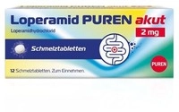 PUREN Pharma GmbH & Co. KG Loperamid Puren akut 2 mg Schmelztabletten 12 St