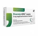 Zentiva Pharma GmbH Bisacodyl Adgc Laxans 5 mg magensaftres.Tabletten 40 St