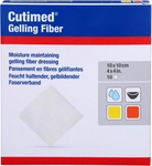 BSN medical GmbH Cutimed Gelling Fiber Kom.10x10 cm Hydrofaserverb. 10 St