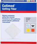 BSN medical GmbH Cutimed Gelling Fiber Kom.5x5 cm Hydrofaserverband 10 St