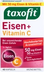 MCM KLOSTERFRAU Taxofit Eisen+Vitamin C Kapseln 40 St 18399741_DBA
