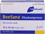 Meditrade GmbH Vlieskompressen steril 10x10 cm 4fach 25X10 St 12350691_DBA