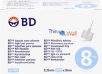 axicorp Pharma GmbH BD Thin Wall Pen-Nadeln 0,25 31 Gx8 mm 100 St 14162232_DBA