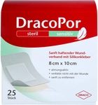 Dr. Ausb&uuml;ttel GmbH & Co. KG Dracopor sensitiv 8x10 cm steril m.Silikonkleber 25 St